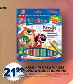 Stokrotka Market Kredki w drewnianej oprawie Moje Bambino oferta