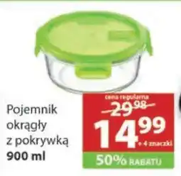 Stokrotka Market Pojemnik okrągły z pokrywką 900 ml oferta