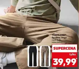 Kaufland TOWNLAND Spodnie cargo oferta