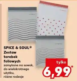 Kaufland SPICE & SOUL Zestaw torebek foliowych oferta
