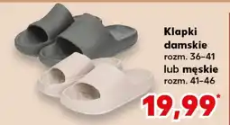 Kaufland Klapki damskie oferta