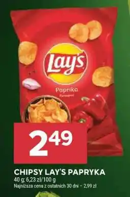Stokrotka Market Chipsy Lay's Papryka oferta