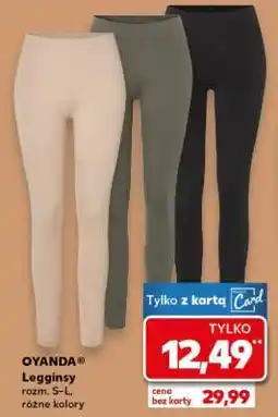 Kaufland OYANDA Legginsy oferta