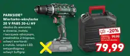 Kaufland PARKSIDE Wiertarko-wkrętarka 20 V PABS 20-Li H9 oferta