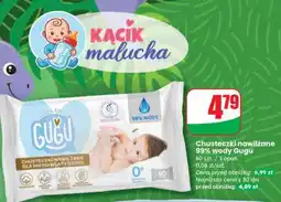 Dino Chusteczki nawilżane 99% wody Gugu oferta