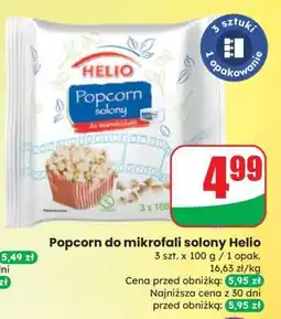 Dino Popcorn do mikrofal solony Helio oferta