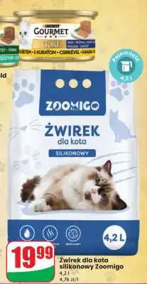 Dino Żwirek dla kota silikonowy Zoomigo oferta