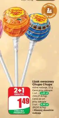 Dino Lizak owocowy Chupa Chups oferta