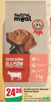 Dino Sucha karma dla psa Natural Meal oferta