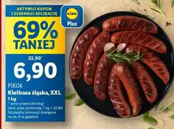 Lidl Kiełbasa śląska, XXL 1 kg oferta