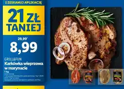 Lidl GRILL&FUN Karkówka wieprzowa w marynacie oferta