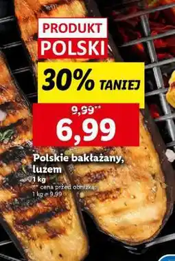 Lidl Polskie bakłażany, luzem oferta