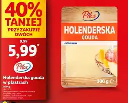 Lidl Holenderska gouda w plastrach oferta