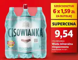 Lidl CISOWIANKA Woda mineralna niegazowana oferta