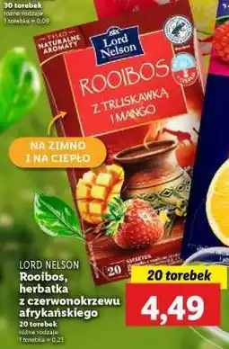 Lidl LORD NELSON Rooibos oferta
