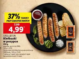 Lidl GRILL & FUN Kiełbaski w posypce oferta