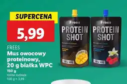 Lidl Frees Mus owocowy proteinowy, 20 g białka WPC oferta