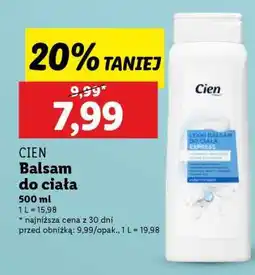 Lidl CIEN Balsam do ciała oferta