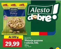 Lidl ALESTO Pistacje pražone i solone, XXL oferta