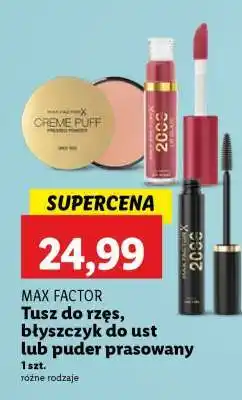 Lidl Max Factor oferta