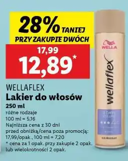 Lidl WELLAFLEX Lakier do włosów oferta