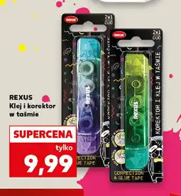 Kaufland Rexus Klej i korektor w taśmie oferta