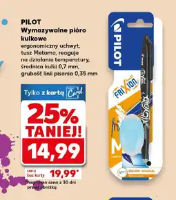 Kaufland Pióro kulkowe Pilot Frixion oferta