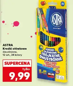 Kaufland Kredki ołówkowe Astra oferta