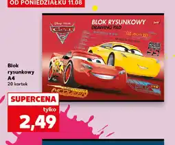 Kaufland Blok rysunkowy A4 oferta