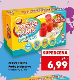 Kaufland Farby plakatowe Clever Kids oferta