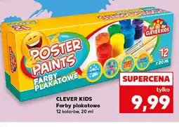 Kaufland Farby plakatowe Clever Kids oferta