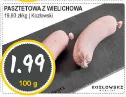Słoneczko Pasztetowa z wielichowa kozłowski oferta