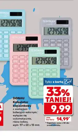 Kaufland Kalkulator kieszonkowy Donau oferta