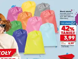 Kaufland Worek szkolny oferta
