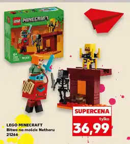 Kaufland LEGO Minecraft Bitwa na moście Netheru 21266 oferta