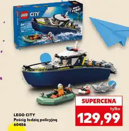 Kaufland LEGO City Pościg łodzią policyjną 60456 oferta
