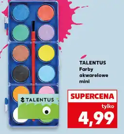 Kaufland TALENTUS Farby akwarelowe mini oferta