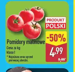 ALDI Pomidory malinowe oferta