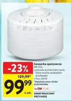 Intermarche Suszarka do grzybów/ owoców dr2751 Clatronic oferta