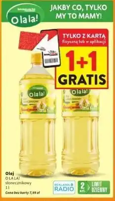 Intermarche Olej słonecznikowy O La La! oferta