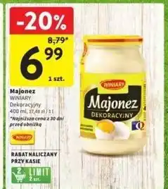 Intermarche Majonez dekoracyjny Winiary oferta