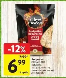 Intermarche Podpałka do grilla wełna drzewna Fire & Flame oferta