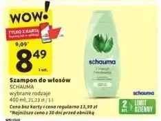 Intermarche Szampon do włosów ziołowy Schauma 7 Herbs oferta