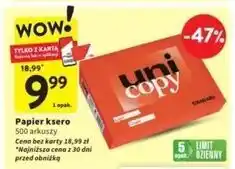 Intermarche Papier do ksero Uni Copy oferta