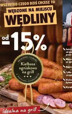 Intermarche Kiełbasa ogniskowa na grill Intermarche Z Własnej Wędzarni oferta