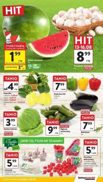 Intermarche Papryka pomarańczowa oferta