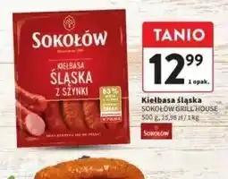 Intermarche Kiełbasa śląska z szynki Sokołów oferta