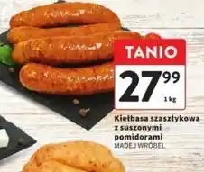 Intermarche Kiełbasa szaszłykowa z suszonymi pomidorami Madej & Wróbel oferta