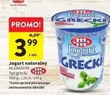 Intermarche Jogurt typu greckiego Mlekovita oferta