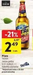 Intermarche Piwo Tatra Jasne Pełne oferta